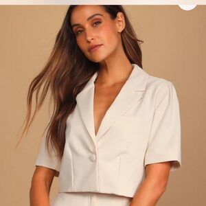 Lulus Blazer Top